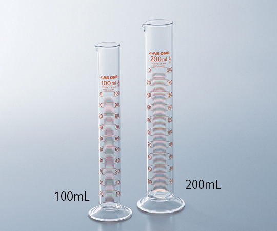 AS ONE 1-8562-08 Graduated Cylinder High Accuracy 250mL